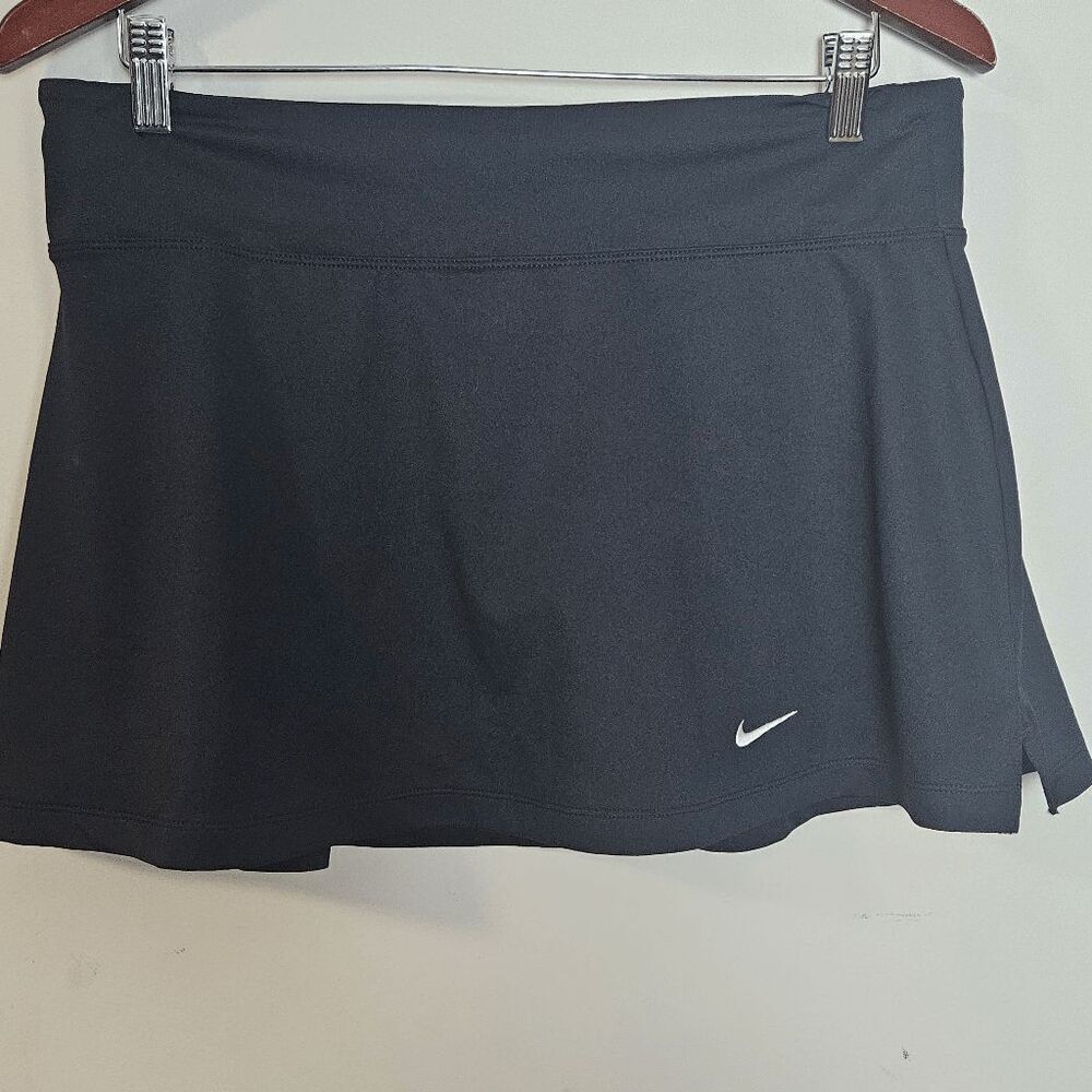 Nike Dri-FIT Advantage Tennis Skort 399200 Women's Black Size Large